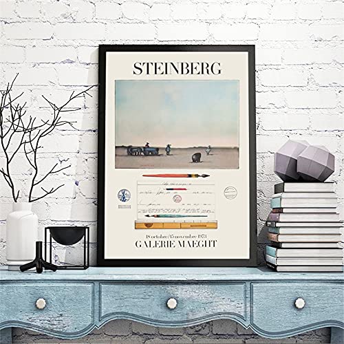 Amazon｜ウォールアートプリントソールスタインバーグウォールアート